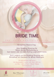 Bride time - Fotoshooting - Hochzeitskleid - Hochzeitsgeschenk - Hochzeit - Braut - Hochzeitsmakeupartist - Hochzeitsmakeup Biel